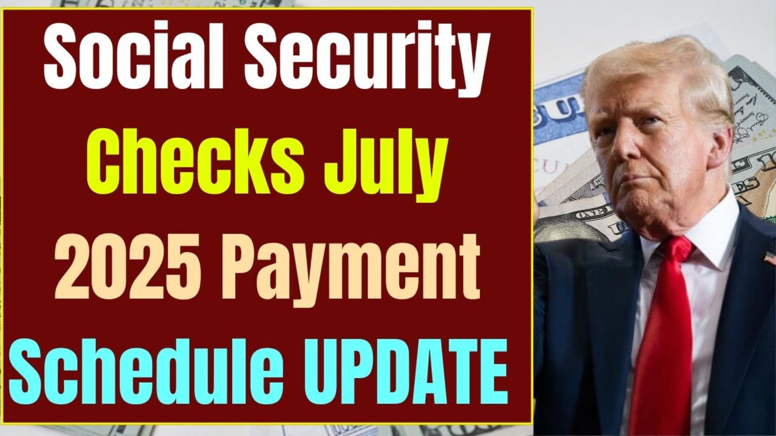 Social Security Checks for July 2025